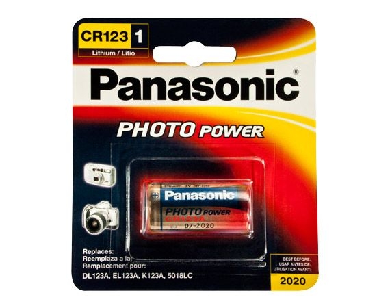 CR123A/V-PANASONIC