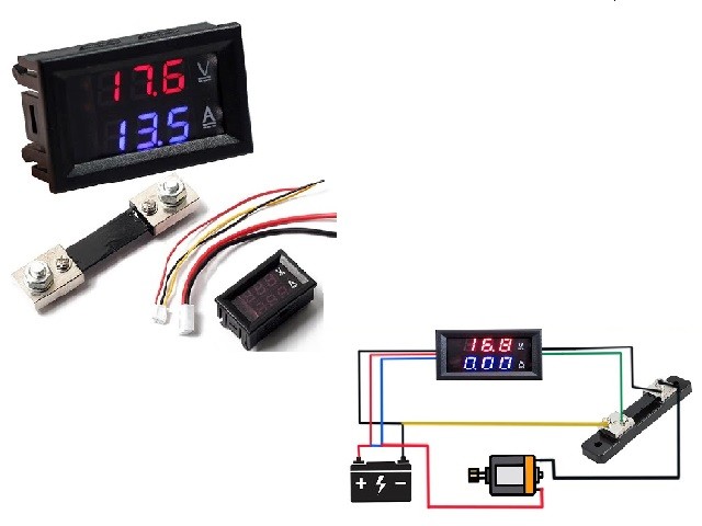 INSTRUMENT-VOLTM/AMPERM-SHUNT