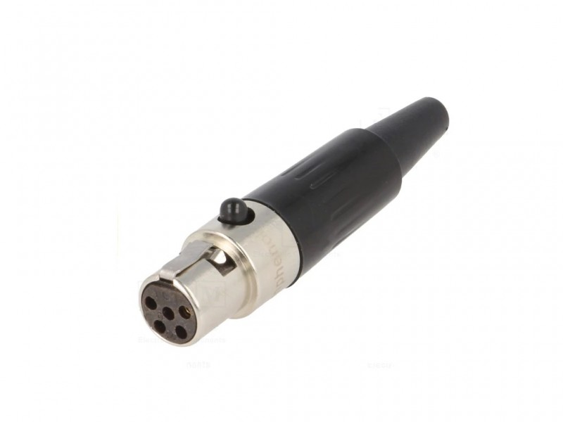 XLR-5F-MINI-AMPHENOL